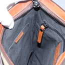 BURBERRY Nova Check Shoulder Bag PVC Beige Auth 119094-19