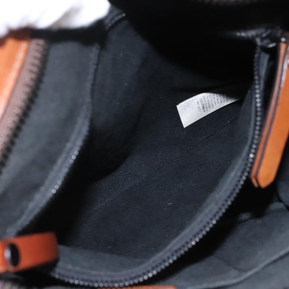 BURBERRY Nova Check Shoulder Bag PVC Beige Auth 119094