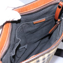 BURBERRY Nova Check Shoulder Bag PVC Beige Auth 119094-22