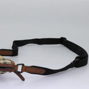 BURBERRY Nova Check Shoulder Bag PVC Beige Auth 119094-8