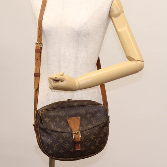 LOUIS VUITTON Monogram Jeune Fille GM Shoulder Bag M51225 LV Auth 119103
