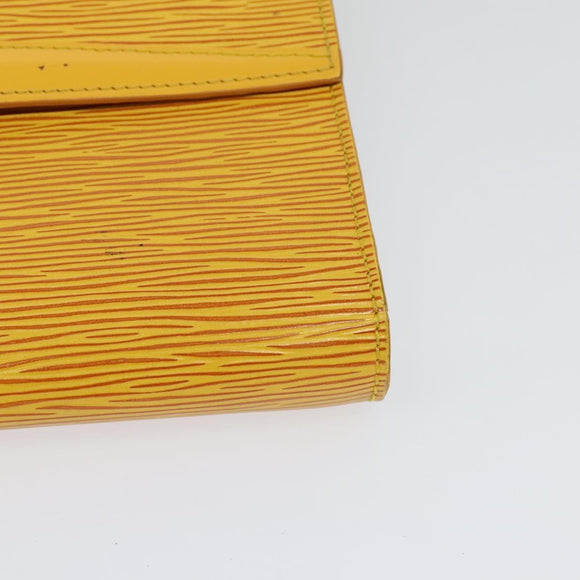 LOUIS VUITTON Epi Arsch Shoulder Bag Yellow M52579 LV Auth 119117
