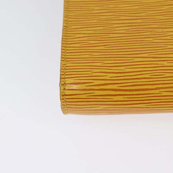LOUIS VUITTON Epi Arsch Shoulder Bag Yellow M52579 LV Auth 119117