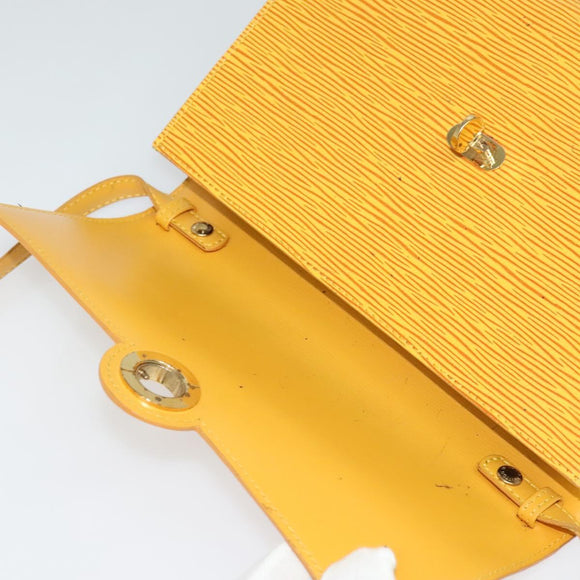 LOUIS VUITTON Epi Arsch Shoulder Bag Yellow M52579 LV Auth 119117