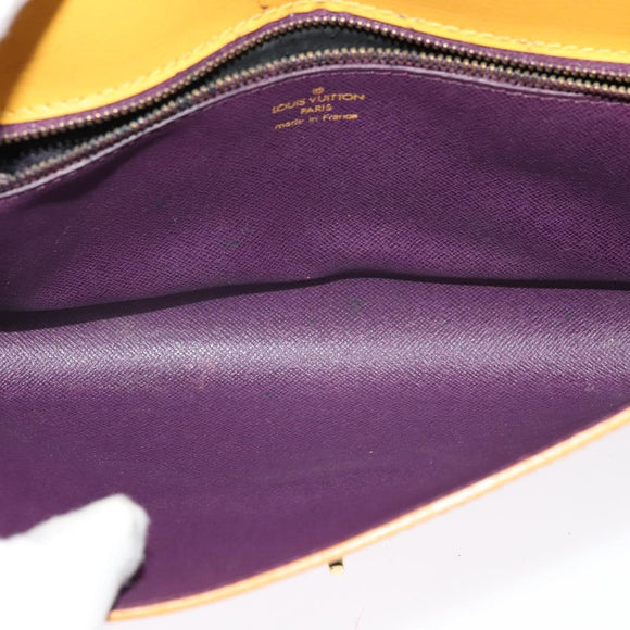 LOUIS VUITTON Epi Arsch Shoulder Bag Yellow M52579 LV Auth 119117