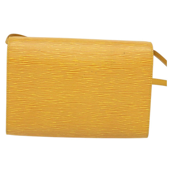LOUIS VUITTON Epi Arsch Shoulder Bag Yellow M52579 LV Auth 119117