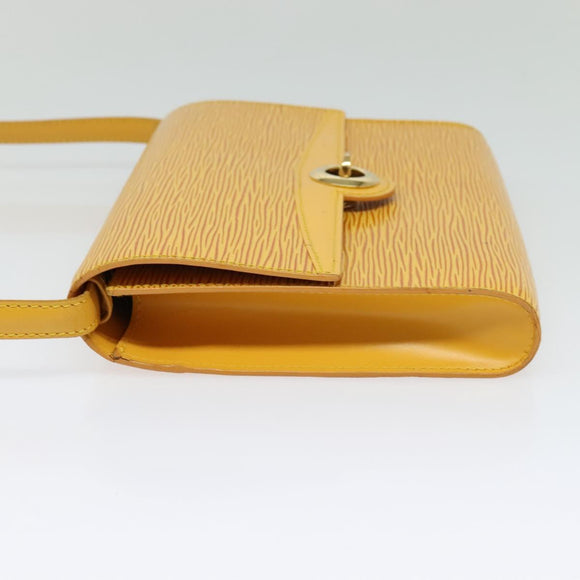 LOUIS VUITTON Epi Arsch Shoulder Bag Yellow M52579 LV Auth 119117