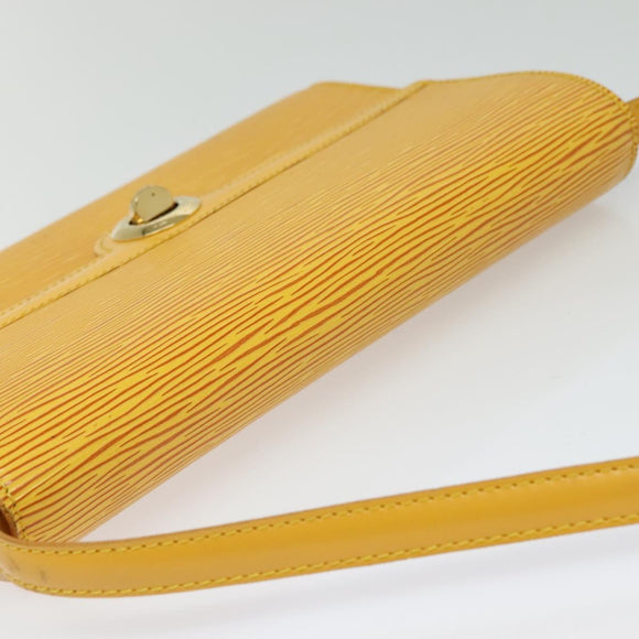 LOUIS VUITTON Epi Arsch Shoulder Bag Yellow M52579 LV Auth 119117