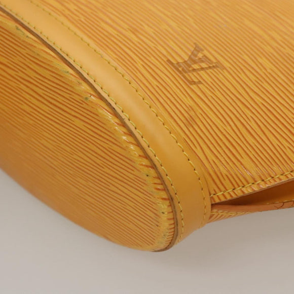 LOUIS VUITTON Epi Saint Jacques Hand Bag Yellow M52279 LV Auth 119121