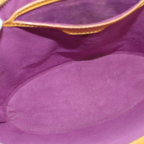 LOUIS VUITTON Epi Saint Jacques Hand Bag Yellow M52279 LV Auth 119121