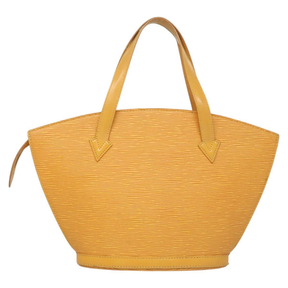LOUIS VUITTON Epi Saint Jacques Hand Bag Yellow M52279 LV Auth 119121