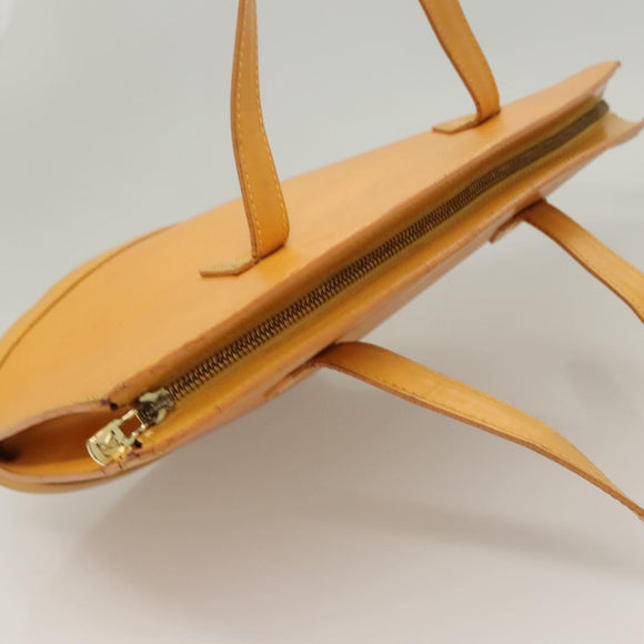 LOUIS VUITTON Epi Saint Jacques Hand Bag Yellow M52279 LV Auth 119121
