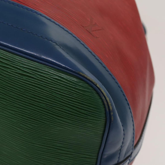 LOUIS VUITTON Epi Toriko Color Noe Bag Red Blue Green M44084 LV Auth 119123