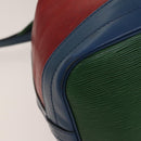 LOUIS VUITTON Epi Toriko Color Noe Bag Red Blue Green M44084 LV Auth 119123-14