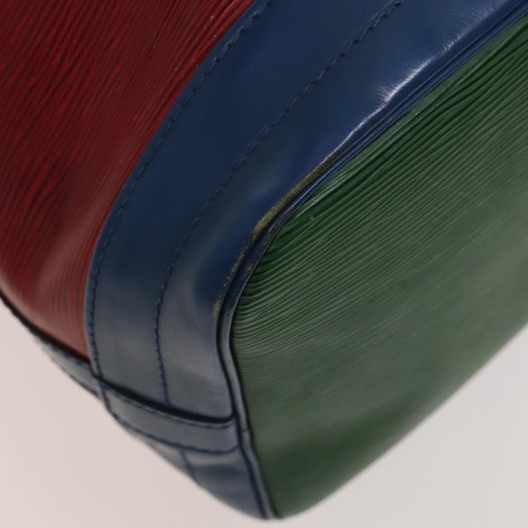 LOUIS VUITTON Epi Toriko Color Noe Bag Red Blue Green M44084 LV Auth 119123