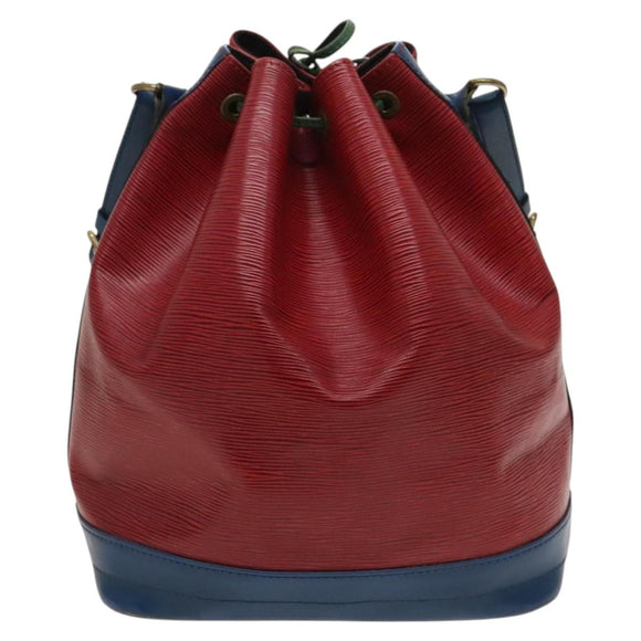 LOUIS VUITTON Epi Toriko Color Noe Bag Red Blue Green M44084 LV Auth 119123