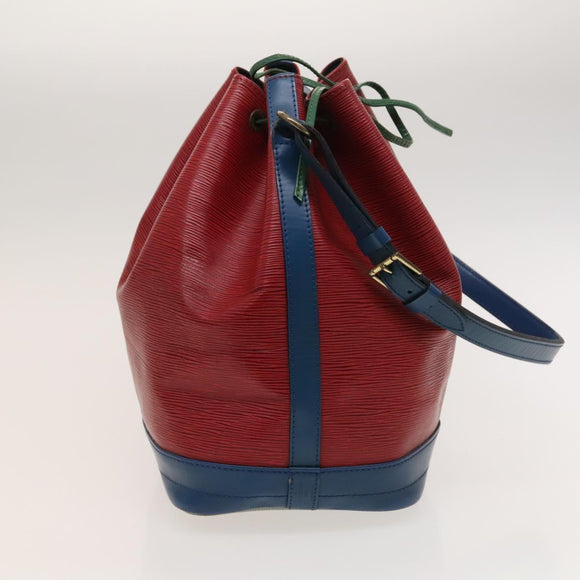 LOUIS VUITTON Epi Toriko Color Noe Bag Red Blue Green M44084 LV Auth 119123