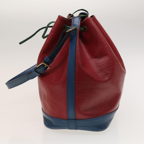 LOUIS VUITTON Epi Toriko Color Noe Bag Red Blue Green M44084 LV Auth 119123