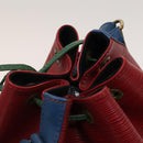 LOUIS VUITTON Epi Toriko Color Noe Bag Red Blue Green M44084 LV Auth 119123-6