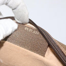 GUCCI GG Supreme Web Sherry Line Clutch Bag PVC Beige Gold 89 01 034 Auth 119132-12