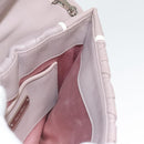 Miu Miu Matelasse Chain Shoulder Bag Leather Pink Auth 119144-21
