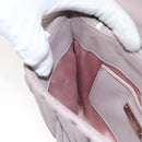 Miu Miu Matelasse Chain Shoulder Bag Leather Pink Auth 119144-22