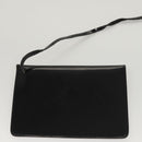 Salvatore Ferragamo Hand Bag Enamel Black Auth 119146-20