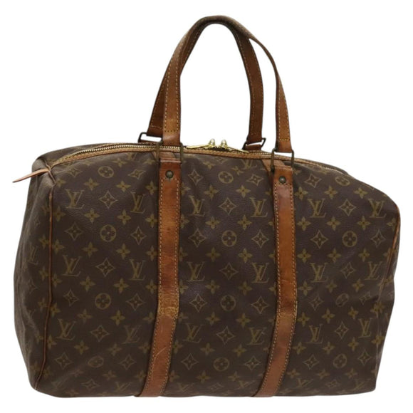 LOUIS VUITTON Monogram Sac Souple 45 Boston Bag M41624 LV Auth 119156