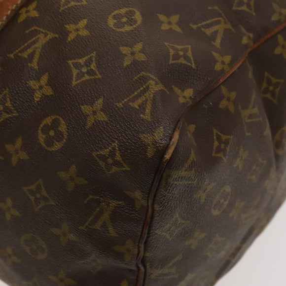 LOUIS VUITTON Monogram Sac Souple 45 Boston Bag M41624 LV Auth 119156