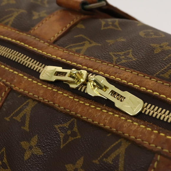 LOUIS VUITTON Monogram Sac Souple 45 Boston Bag M41624 LV Auth 119156