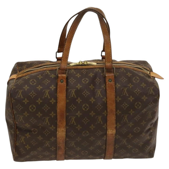 LOUIS VUITTON Monogram Sac Souple 45 Boston Bag M41624 LV Auth 119156