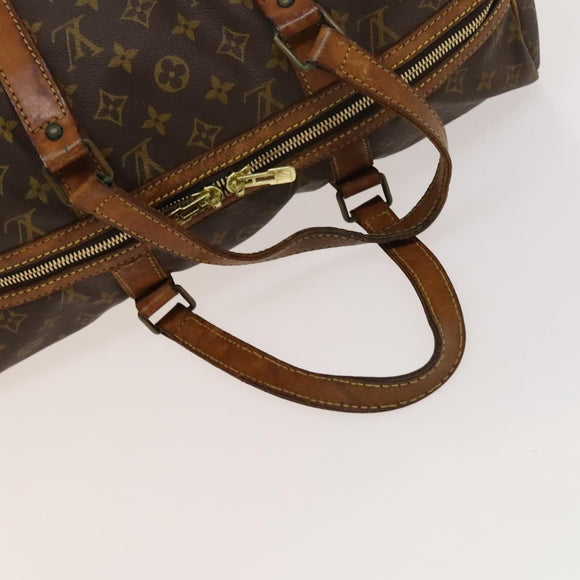 LOUIS VUITTON Monogram Sac Souple 45 Boston Bag M41624 LV Auth 119156