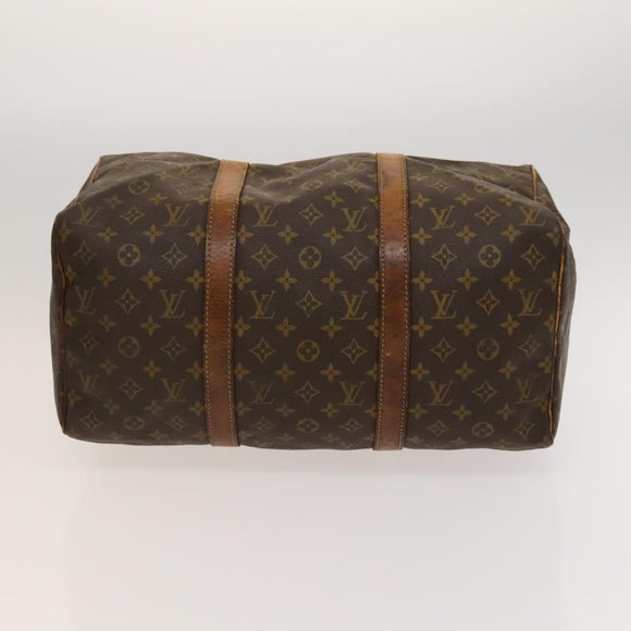 LOUIS VUITTON Monogram Sac Souple 45 Boston Bag M41624 LV Auth 119156