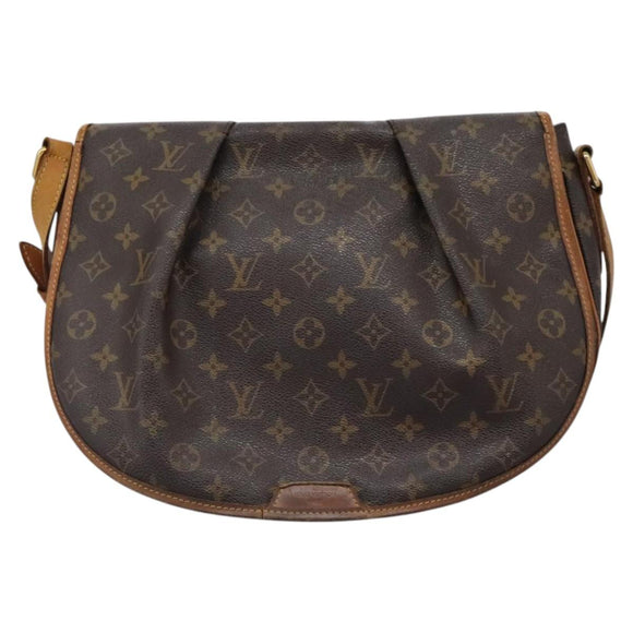 LOUIS VUITTON Monogram Menilmontant MM Shoulder Bag M40473 LV Auth 119173