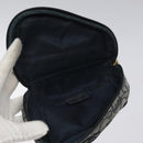 Christian Dior Trotter Canvas Pouch Navy Auth 119182-10