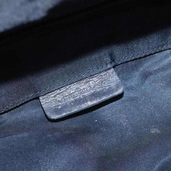 Christian Dior Trotter Canvas Pouch Navy Auth 119182