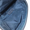 Christian Dior Trotter Canvas Pouch Navy Auth 119182-11