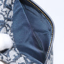Christian Dior Trotter Canvas Pouch Navy Auth 119182-21