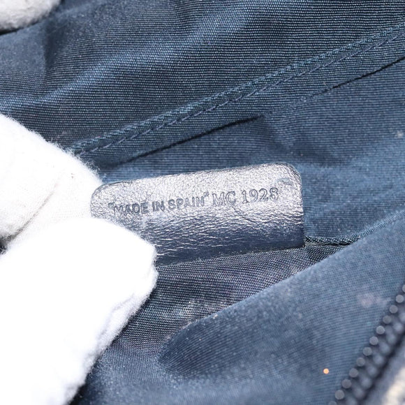 Christian Dior Trotter Canvas Pouch Navy Auth 119182