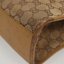 GUCCI GG Canvas Jackie Shoulder Bag Beige Gold 002 1073 3444 Auth 119187-16