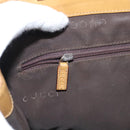 GUCCI GG Canvas Jackie Shoulder Bag Beige Gold 002 1073 3444 Auth 119187-21