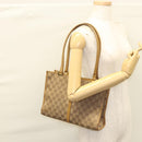 GUCCI GG Canvas Jackie Shoulder Bag Beige Gold 002 1073 3444 Auth 119187-22