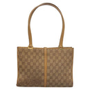 GUCCI GG Canvas Jackie Shoulder Bag Beige Gold 002 1073 3444 Auth 119187-2