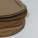 Chloe Nile Hand Bag Leather 2way Pink Gold Auth 119191-14