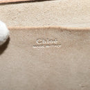 Chloe Nile Hand Bag Leather 2way Pink Gold Auth 119191-17