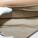 Chloe Nile Hand Bag Leather 2way Pink Gold Auth 119191-11