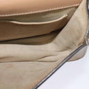 Chloe Nile Hand Bag Leather 2way Pink Gold Auth 119191-18