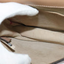 Chloe Nile Hand Bag Leather 2way Pink Gold Auth 119191-19