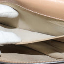 Chloe Nile Hand Bag Leather 2way Pink Gold Auth 119191-20