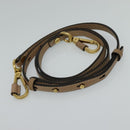 Chloe Nile Hand Bag Leather 2way Pink Gold Auth 119191-21